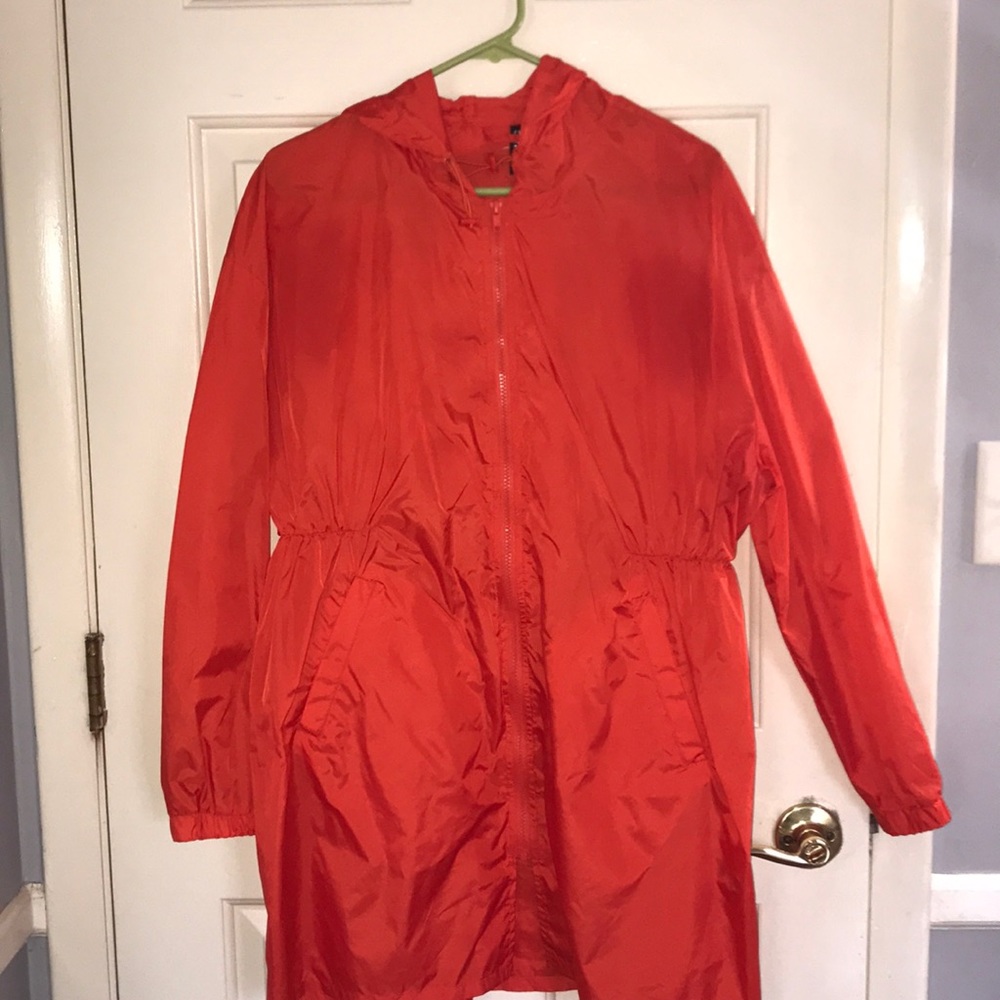Orange jacket